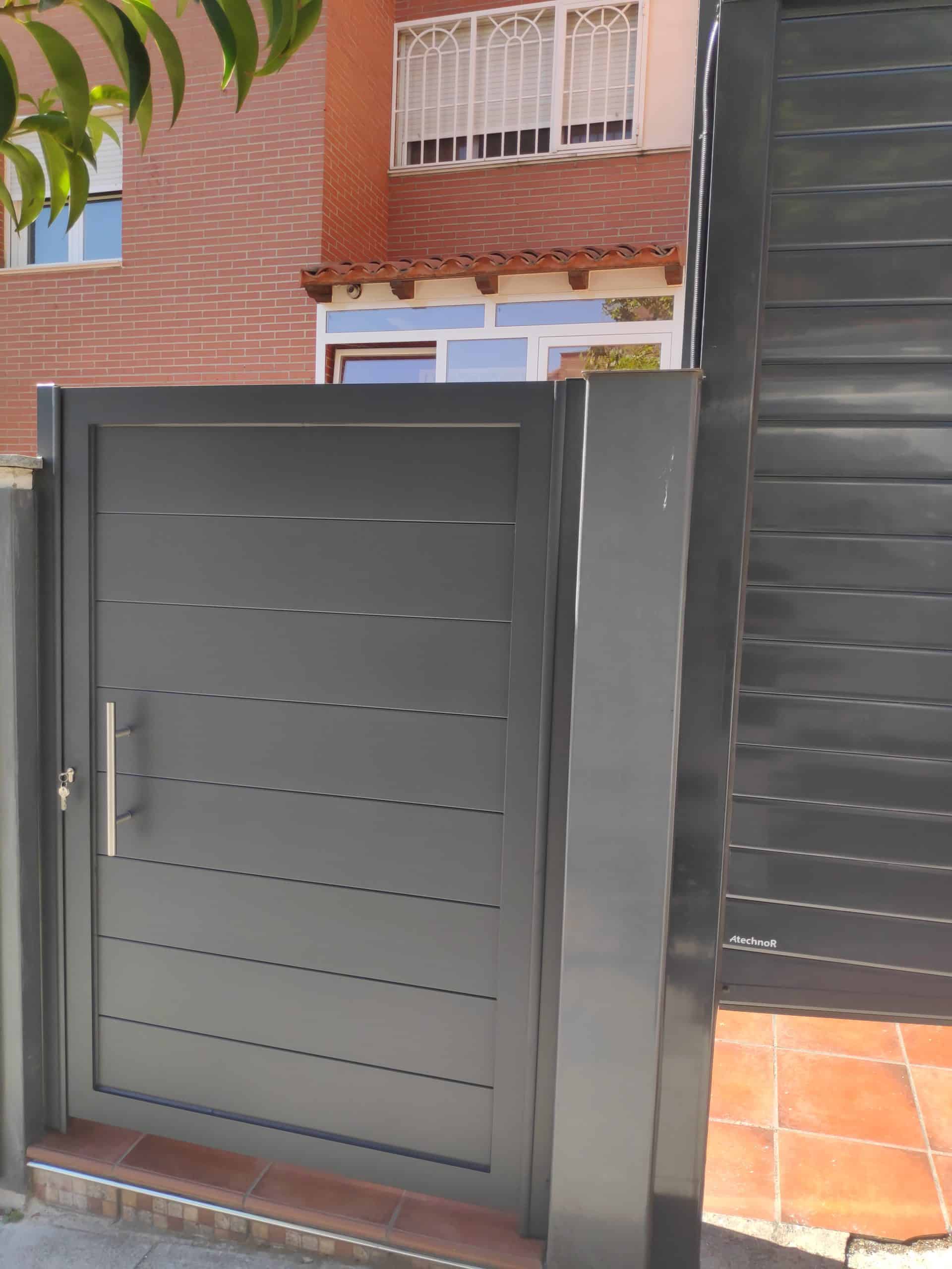 Precios puertas aluminio Madrid 14